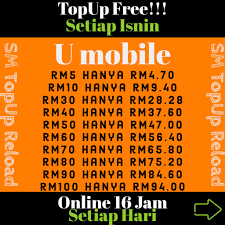 You'll then be taken to our secure payment system to complete the process. 6 Diskaun Postpaid Bill Topup Reload Prepaid Umobile Rm1 Rm3 Rm5 Rm10 Rm30 Rm40 Rm50 Rm60 Rm70 Rm100 Rm150 Rm200 Shopee Malaysia