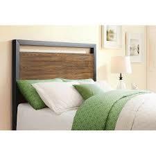 Better Homes And Gardens Mercer Full Queen Headboard Vintage Oak Walmart Com Queen Headboard Headboard Home