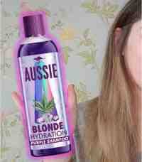 تجارب شامبو Aussie اوسي البنفسجي الامريكي للشعر المصبوغ