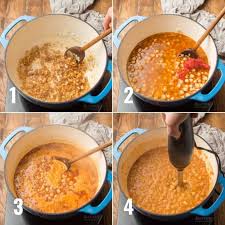Moroccan chickpea & couscous soup. Moroccan Inspired Chickpea Soup Connoisseurus Veg