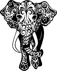 Elephant Design Elephant Design Cross Stitch Cricut Stencils Cricut Elephant Silhouette Stencil