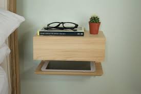 Floating Bedside Table The Top Part A Drawer Too Floating Nightstand Floating Bedside Table Diy Home Decor Bedroom