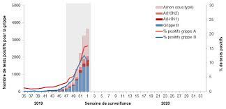 Surveillance De L Influenza Du 15 Decembre 2019 Au 4 Janvier 2020 Semaines De Declaration 51 A 01 Canada Ca