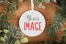 Blank Circle Round Christmas Ornament Mockup Png Template 176175 Seasonal Design Bundles Christmas Ornaments Christmas Ornament Template Ornament Template