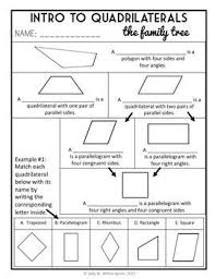 Fifth graders will cover a wide range of math topics as they solidify their arithmatic skills. Classifying Quadrilaterals 2 Day Lesson Packet 5th Grade Geometry 16 Pgs Geometry Lessons Quadrilaterals Teaching Geometry