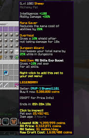 15 rows · oct 06, 2021 · a skyblock qol mod, with lots of qol solvers. How Can I See Lowest Bin Price Raw Craft Price Etc In Ah Hypixel Minecraft Server And Maps