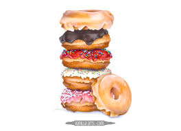 · 1) hit wall 15 times · 2) hit my own tail 15 times · 3) died and continued 15 times · 4) died and did not use continues 15 times Marker Painting Workshops Doughnut Stack Amy Shulke