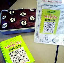 Diary Of A Wimpy Kid Hard Luck 8 Ball Cake Books For Tweens Wimpy Kid Book Club Food