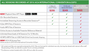 aca international recordings virtual conference playback