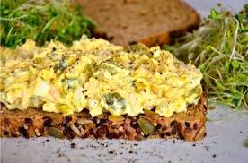 Egg Salad With Tuna And Sweet Pickles Reluctant Entertainer Sandwich Recipes Sweet Pickles Recipes