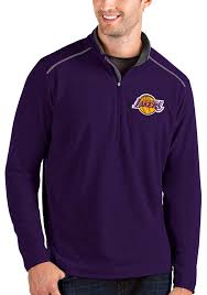 Los angeles lakers pullover hoodie; Antigua Los Angeles Lakers Mens Purple Glacier Long Sleeve 1 4 Zip Pullover 32307967