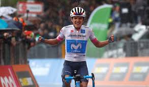 Richard carapaz sealed a historic victory at the giro d'italia. Sensational Carapaz Wins Giro Stage Eight Movistar Team
