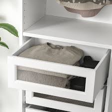 Komplement Drawer With Framed Glass Front White Shop Ikea Ca Ikea Ikea Komplement Drawers Ikea