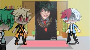 Similarities & future as the new big 3 it's no doubt that these three (and all might) are the most important characters in the show. Bakugou Todoroki Deku Reacts To Villain Deku Youtube