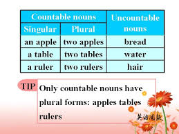 One of the most common topics of conversation in any language is to talk about your daily routine. Unit 4 Grammar Bc Countable And Uncountable Nouns