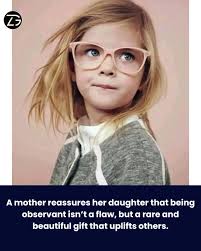 For all teachers and parents: 'My daughter handed me her school progress  report. Although it displayed a steady stream of positive check marks,  there was one check mark standing dejectedly alone from