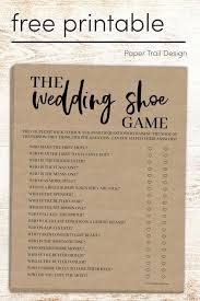 Who will be controlling the tv remote? The Wedding Shoe Game Free Printable Paper Trail Design Wedding Shoe Game The Wedding Shoe Game Free Wedding Printables