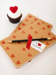 Let him place the printed card on top of the white paper ball. Instructions For Making A Valentine S Day Journal For Teachers How Tos Diy