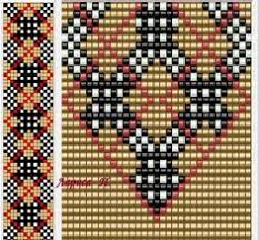 باترونات نول الخرز مرمة الجوهر من قناة مريمة loom beading loom bracelet patterns loom jewelry