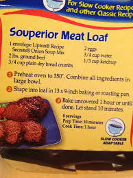 Mix together ground beef, finely minced onion, eggs, bread crumbs, worcestershire sauce, pepper, seasoning salt, garlic powder, and ½ cup of ketchup. Pin By Sarena White On Dinners Onion Soup Meatloaf Onion Soup Mix Recipe Lipton Onion Soup Mix