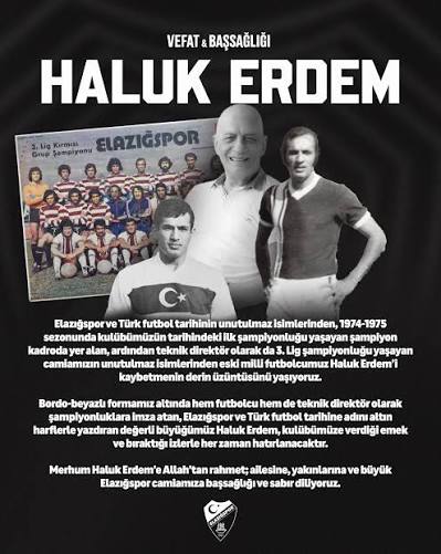 Unutulmaz Bir Yıldız Daha Kaydı: Haluk Erdem'i Saygıyla Anıyoruz