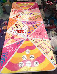 Beer pong table designs pink. Beer Pong Table Beer Pong Table Painted Diy Beer Pong Table Beer Pong Table Designs