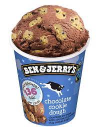 Peace, love, & ice cream. Chocolate Cookie Dough Moophoria Ben Jerry S