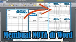 O hamparan atau lembaran termasuk menggunakan teks, perhitungan dam manipulasi nombor serta carta. Tutorial Cara Membuat Nota Di Microsoft Word Simple News Video Youtube
