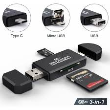 Maybe you would like to learn more about one of these? Micro Sd Card Reader 3 In 1 Usb 2 0 Memory Card Reader Otg Adapter For Pc Laptop Smart Phones Tablets Walmart Com Walmart Com