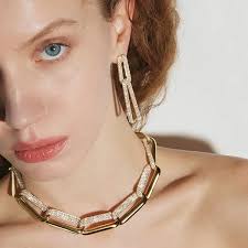 INSIDE OUT Diamond Link Necklace