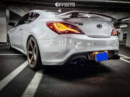 2dr 3.8l man base w/black seats. 2016 Hyundai Genesis Coupe Wheel Offset Nearly Flush Coilovers 954514 Custom Offsets