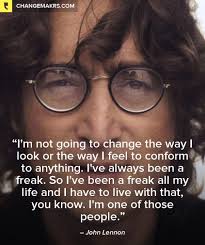 John Lennon I M Not Going To Change The On Changemakrs Com John Lennon Beatles Quotes John Lennon Quotes