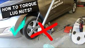 How To Torque Lug Nuts With Torque Wrench