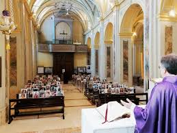 Following the reformation, many protestant churches substituted ministers for priests. As Coronavirus Empties Churches Italian Priest Fills Pews With Photos Of Parishioners
