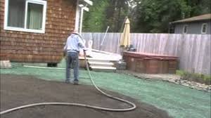 Hydroseeding is an effective way to cover a large area with lawn. How To Hydroseed Doityourselfcom Induced Info