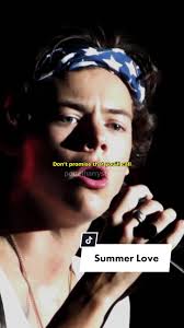 Harry Styles Summer Love