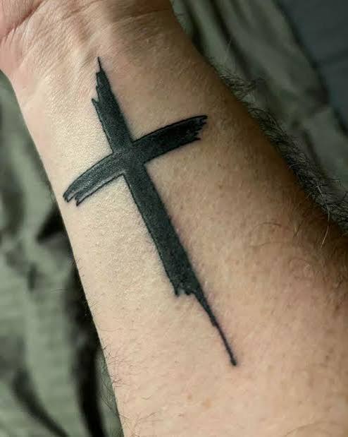 Simple Cross Tattoo: 27 Beautiful Cross Tattoos for Tattoo Lovers