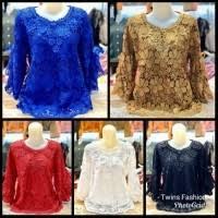 Model baju brokat atasan terbaru. Daftar Harga Baju Atasan Brokat Jumbo Import Bulan Juli 2021