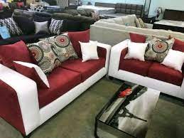 Red Living Room Furniture New Used White And Red Living Room Set For Sale In Dallas Letgo Furnitur Ruang Keluarga Ide Sofa Ruang Tamu Set Ruang Keluarga
