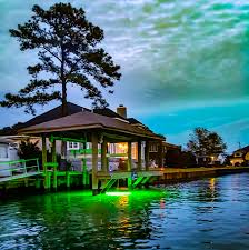 Mega Watt Led Underwater Dock Lights Dock Lighting Solar Deck Lights Waterfront Property