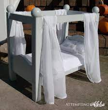 Diy Canopy Doll Bed It S Done