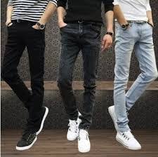 Resultado De Imagen Para Ropa De Moda Para Hombre Adolescentes Denim Jeans Ripped Black Jeans Men Skinny Jeans Men