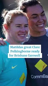 After 18 years with the Matildas, professional footballer Clare Polkin...