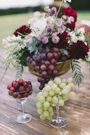 Image result for medieval wedding table settings with pine and berries fruit