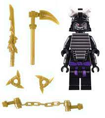 Amazon.com: LEGO Ninjago Lord Garmadon 4 Arms and Gold Weapons : Toys &  Games