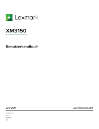 Was ist mit den papieren? Https Printego De Mediafiles Pdf Multifunktionsdrucker Lexmark Lexmark 20xm3150 Handbuch Pdf