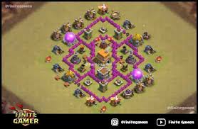 Clash Of Clans Th6 War Base With Copy Link 2021 Finite Gamer