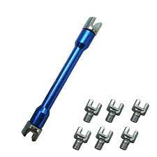 9pcs Motorcycle Spoke Wrench Set 5 4 6 8mm For Motorbike Buckled Wheel 2017 Xr657 Review Spoke Wrench Wrench Set Tire Repair Tools