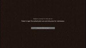 Wie der name vermuten lässt, liegt der fokus des updates in der überarbeitung der berge und höhlen. How To Fix Authentication Servers Are Down For Maintenance Minecraft Error Youtube
