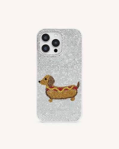 Dachshund Hot Dog Phone Case - White